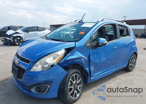 2014 Chevrolet Spark 2Lt Auto из США, поврежденный, VIN KL8CF6S91EC569254